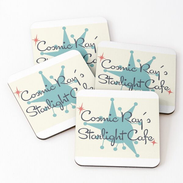 Item preview, Cosmic Ray's Starlight Cafe With Background designed and sold by Raven Wolfe.