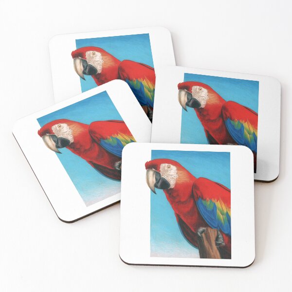 Item preview, Scarlet Macaw art by Artist Sherrie Spencer designed and sold by Sherrie Spencer.