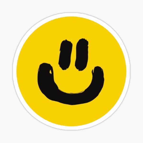 Lunch Club Logo Sticker Sticker