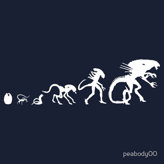 Alien Evolution Chart