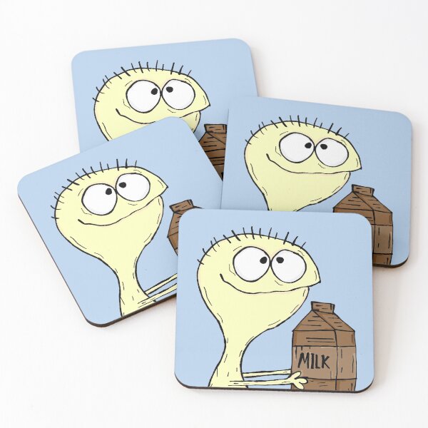 Item preview, Cheese with Chocolate Milk Carton - Foster's Home for Imaginary Friends designed and sold by RoserinArt.