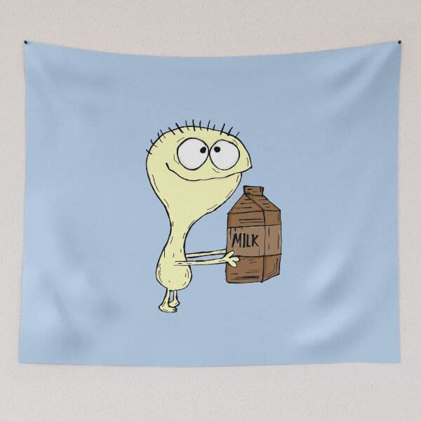 Item preview, Cheese with Chocolate Milk Carton - Foster's Home for Imaginary Friends designed and sold by RoserinArt.