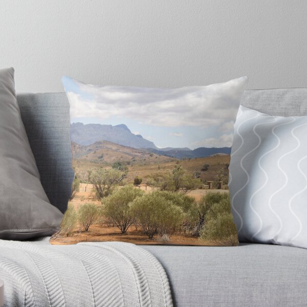 Arkaba Homestead & Elder Range Throw Pillow