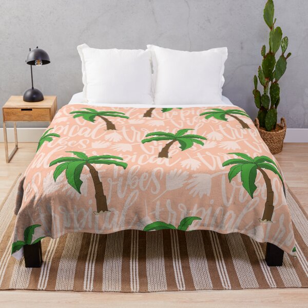 Item preview, Tropical Vibes Palm Tree Pattern - Orange designed and sold by TopNotchVisuals.