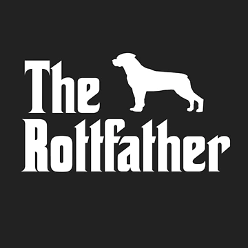 Artwork thumbnail, The Rottweiler Rottie Rott Father Dad by CreaTeePH