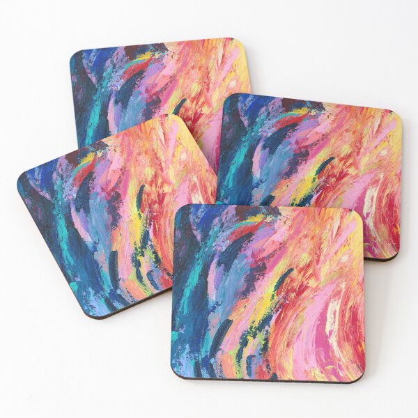 Item preview, Pintura colorida expresiva por Courtney Hatcher designed and sold by cghatcherart.