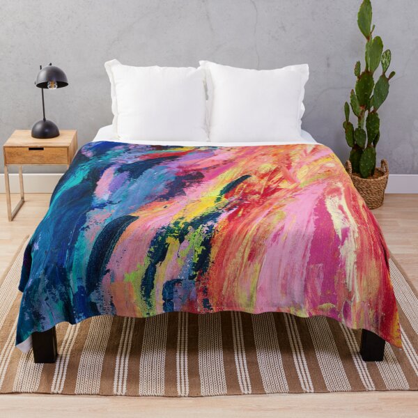 Item preview, Expressive Colorful Painting by Courtney Hatcher designed and sold by cghatcherart.