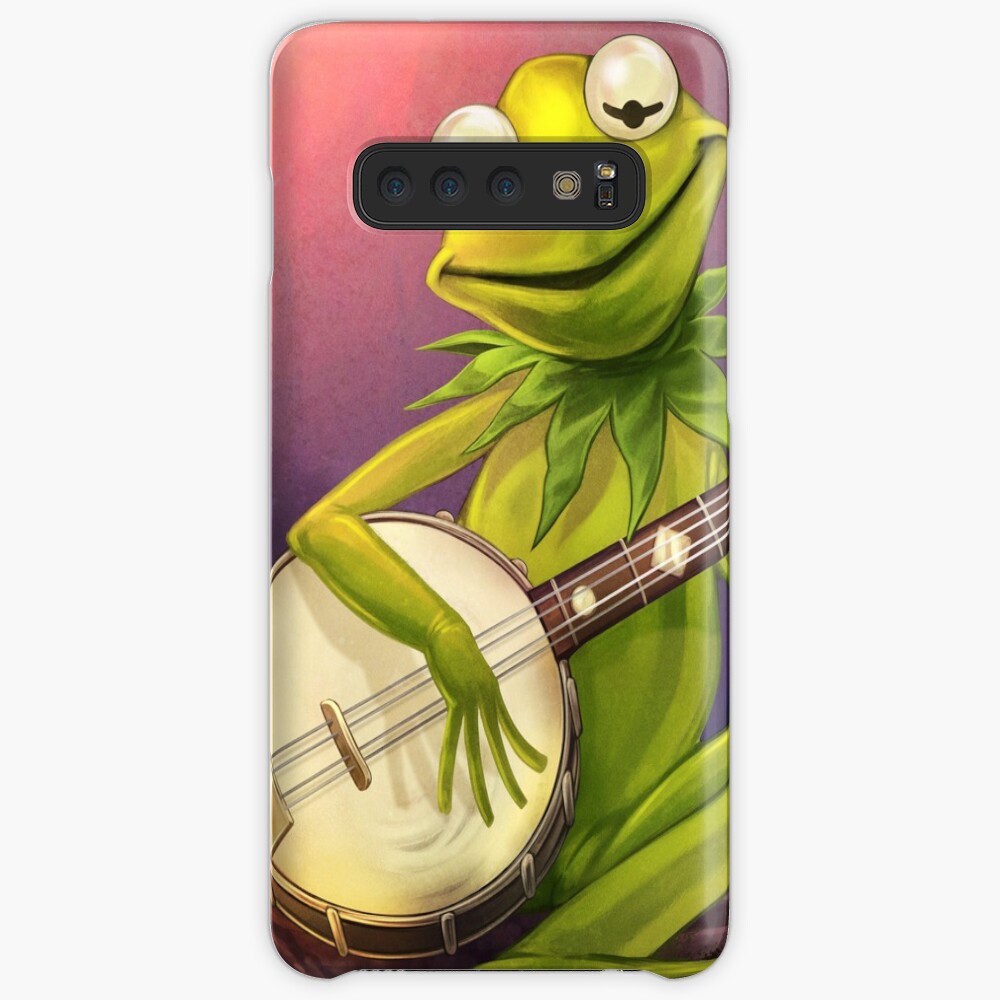 frog: rainbow connection banjo Case & Skin for Samsung Galaxy