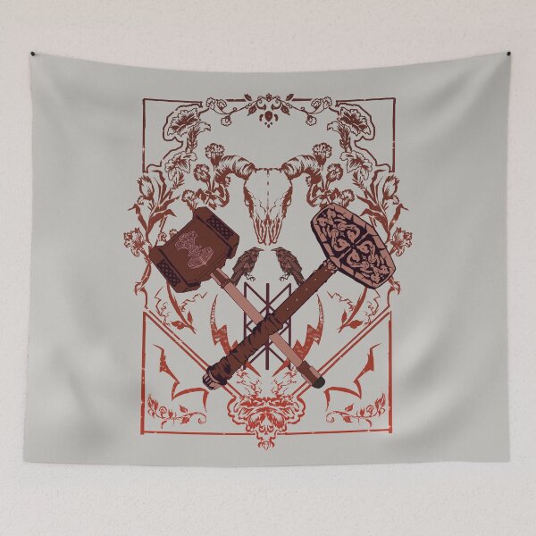 Item preview, Hammers, lightning and old tales  designed and sold by Shadowsantos.