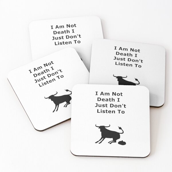 Item preview, I am not death NO-BS designed and sold by Rowena Jones.