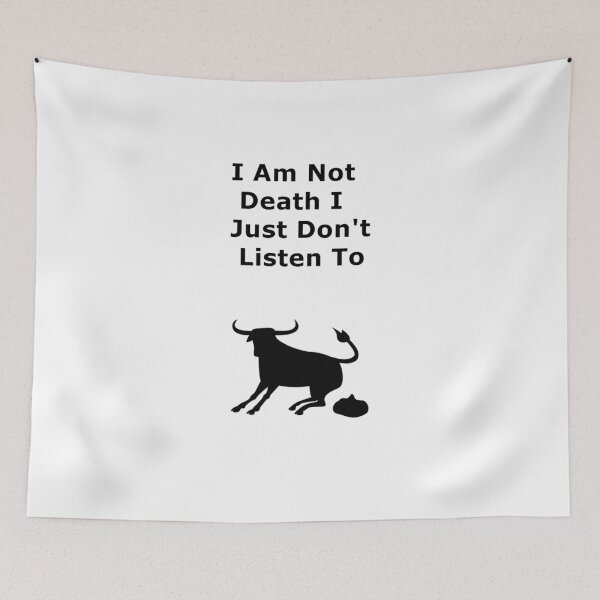 Item preview, I am not death NO-BS designed and sold by Rowena Jones.