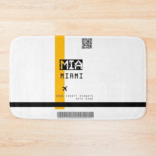 Item preview, Boarding Pass MIA designed and sold by Tom Hillmeyer.