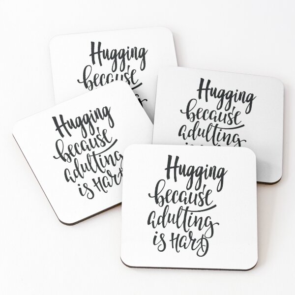 Item preview, Hugging Because Adulting Is Hard designed and sold by ProjectX23.