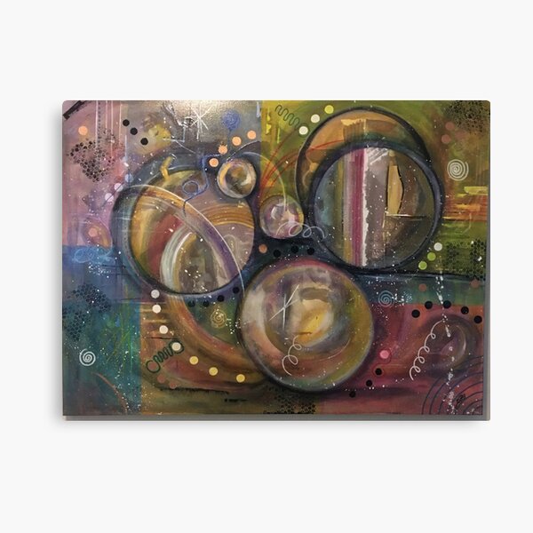 Universe reality worlds connected awake earth Canvas Print