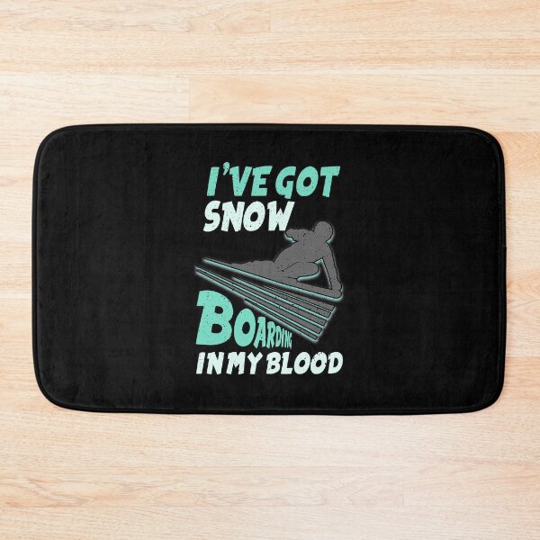 Item preview, Snowboarding in my blood winter sports gift designed and sold by redshirtz.