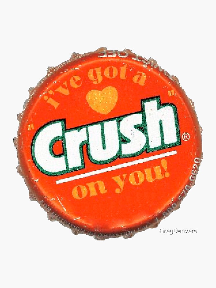 Soda cap crush Sticker for Sale by GreyDanvers