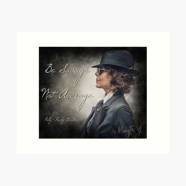 Polly-Peaky Blinders Kunstdruck