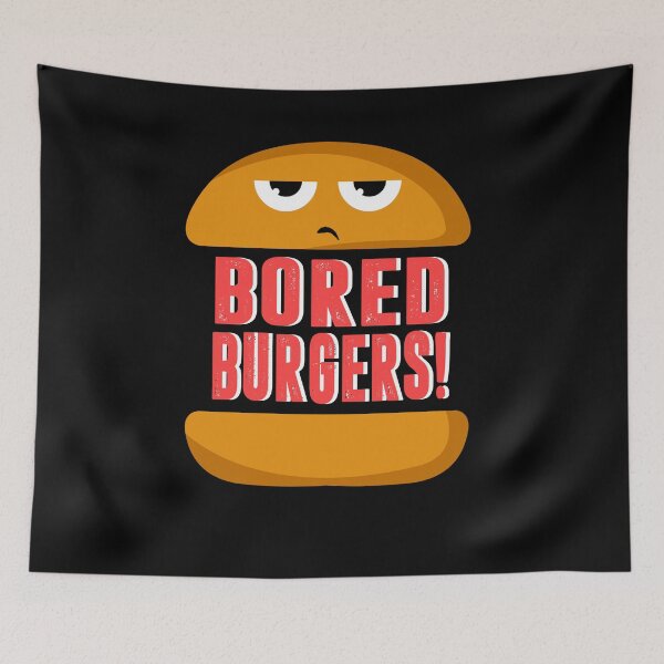 Item preview, Bored Burgers cheeseburger fast food gift designed and sold by redshirtz.