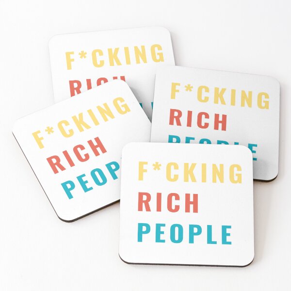 Item preview, F*CKING Rich People Funny Sarcastic Humor Gift designed and sold by gillys.