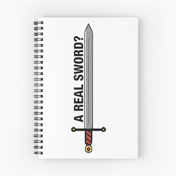 Item preview, curse a real sword designed and sold by carolinebagel.