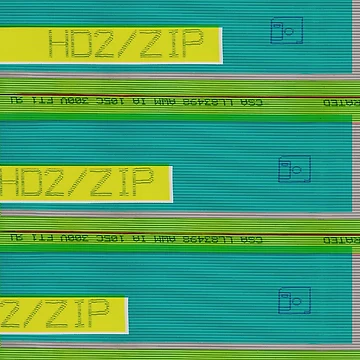 Artwork thumbnail, Green Computer Wire Pattern by Lee-Bots