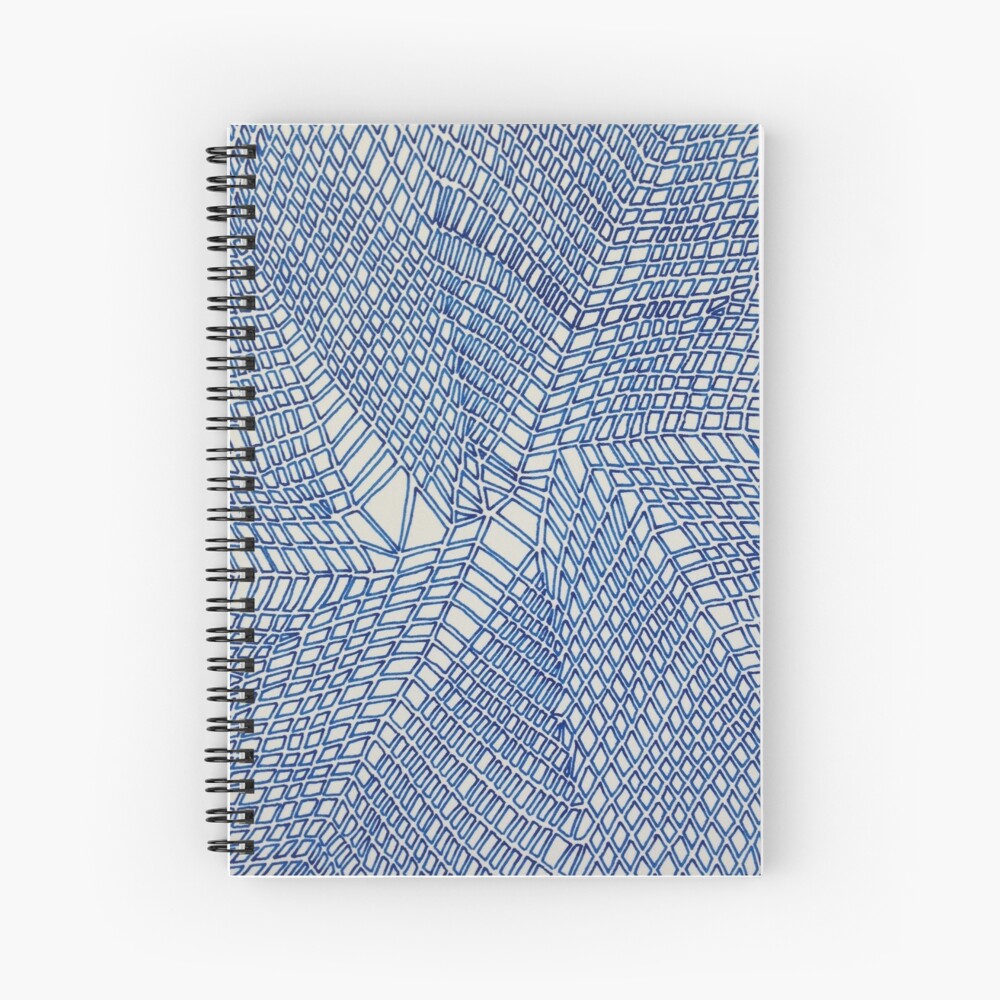 Crackle Spiral Notebook