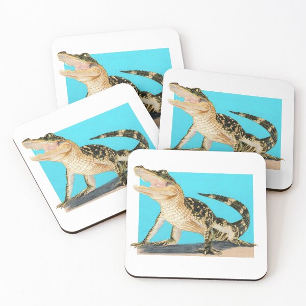 Item preview, Baby Alligator Smiling! art by Wildlife Artist Sherrie Spencer designed and sold by Sherrie Spencer.