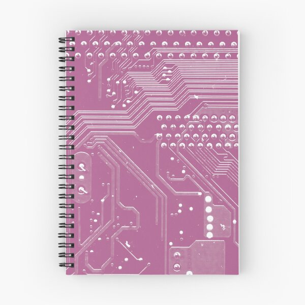 Item preview, Purple Circuit Board Pattern designed and sold by Lee-Bots.