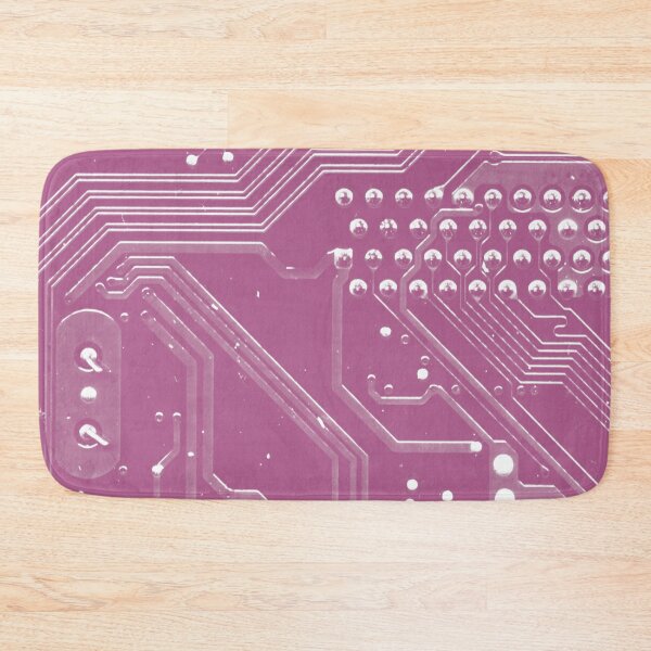 Item preview, Purple Circuit Board Pattern designed and sold by Lee-Bots.