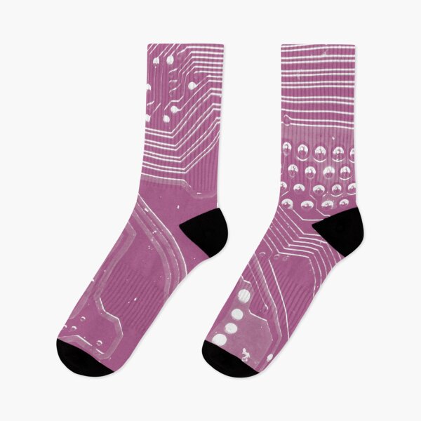 Item preview, Purple Circuit Board Pattern designed and sold by Lee-Bots.