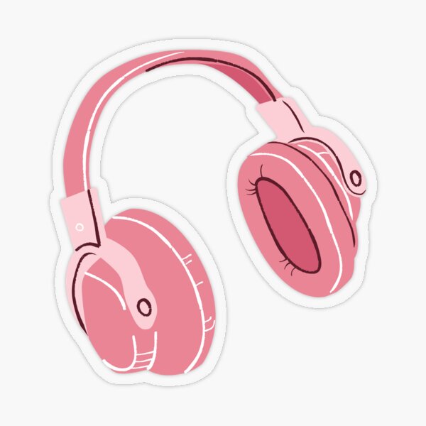 Pink Headphones