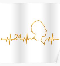 kobe bryant 24 never die Poster