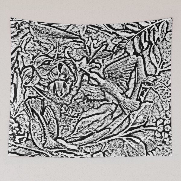 Item preview, Bird In Tree Relief #2d designed and sold by Mark Ross.