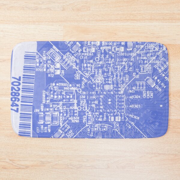 Item preview, Black Circuit Board Pattern designed and sold by Lee-Bots.
