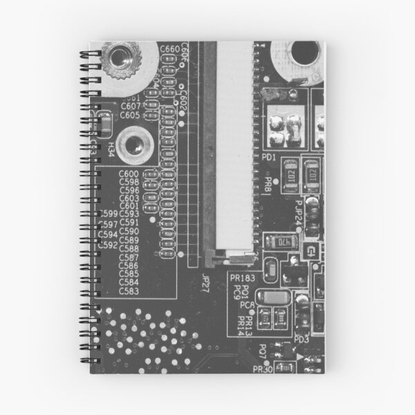 Item preview, Black Circuit Board Pattern designed and sold by Lee-Bots.