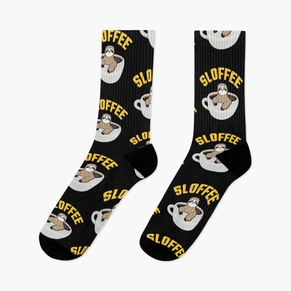 Item preview, Sloffee coffee sloth breakfast morning gift designed and sold by redshirtz.