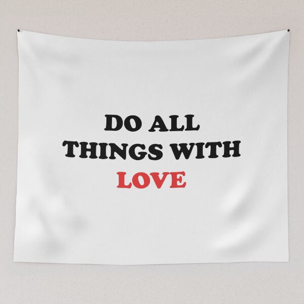 Item preview, Do All Things With Love designed and sold by Avery Brown Design.
