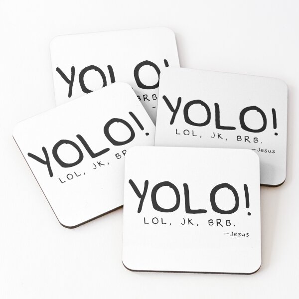 Item preview, YOLO - Jesus Simple designed and sold by Maya Foster.
