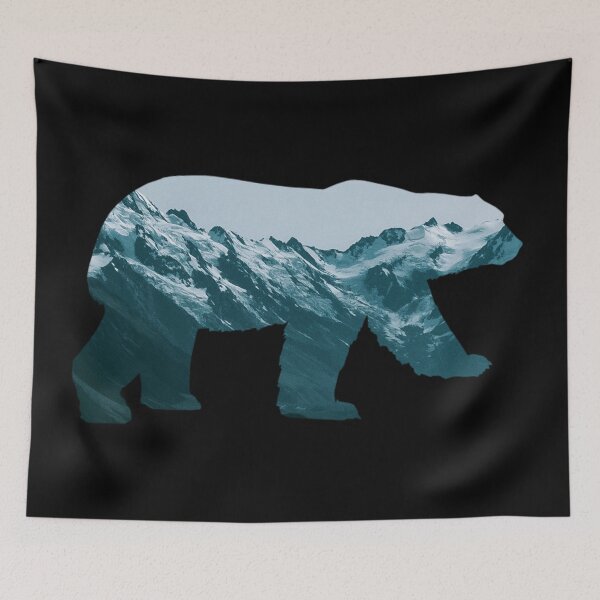 Item preview, Bear Mountain Nature Print designed and sold by PiscesVibes.