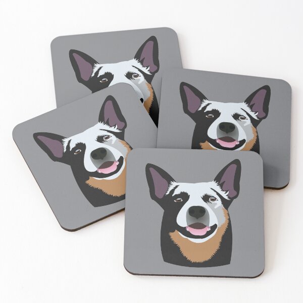 Artikelvorschau, Australischer Rinderhund entworfen und verkauft von KCPetPortraits.