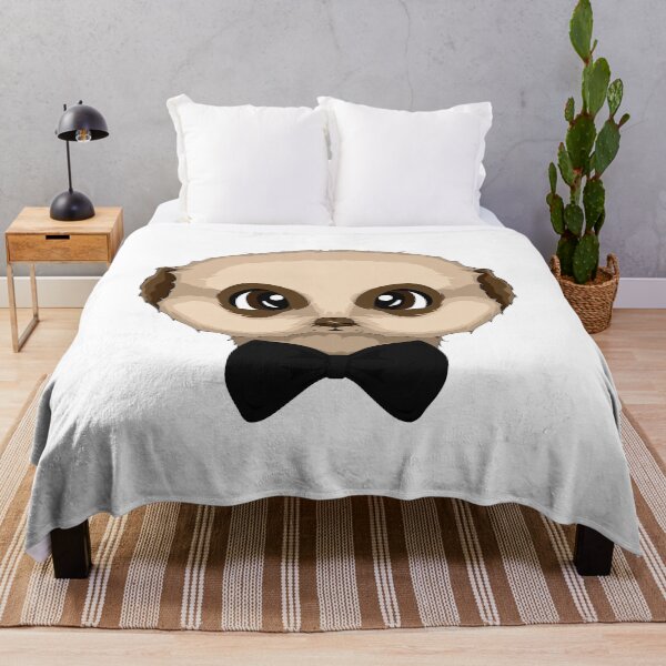 Item preview, cute meerkat with fly wildlife gift designed and sold by redshirtz.