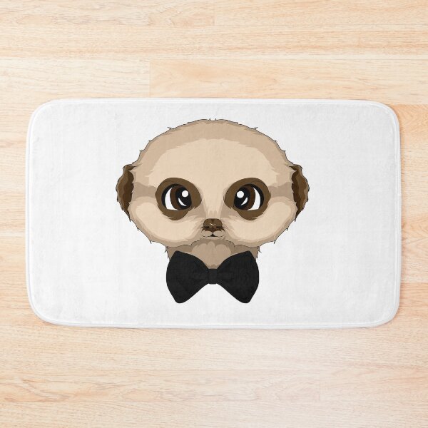 Item preview, cute meerkat with fly wildlife gift designed and sold by redshirtz.