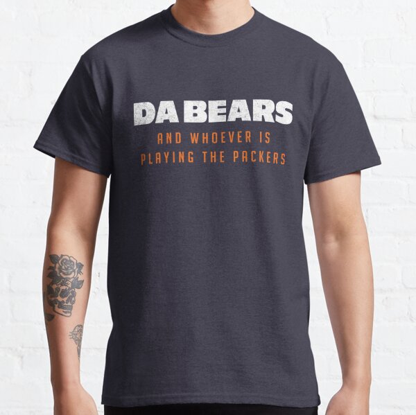 Chicago Bears DARE Bear to Keep Kids off Cheese T Shirt 