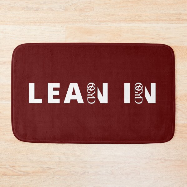 Item preview, NoGrayDays Brand LEAN IN - Inspirational Motivational - Letter Word Sayings Quotes designed and sold by NoGrayDays1.