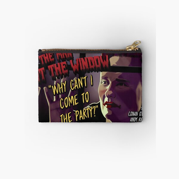 Item preview, Conan O'Brien Horror Movie Poster "The Man At The Window" designed and sold by JessicaAmber.
