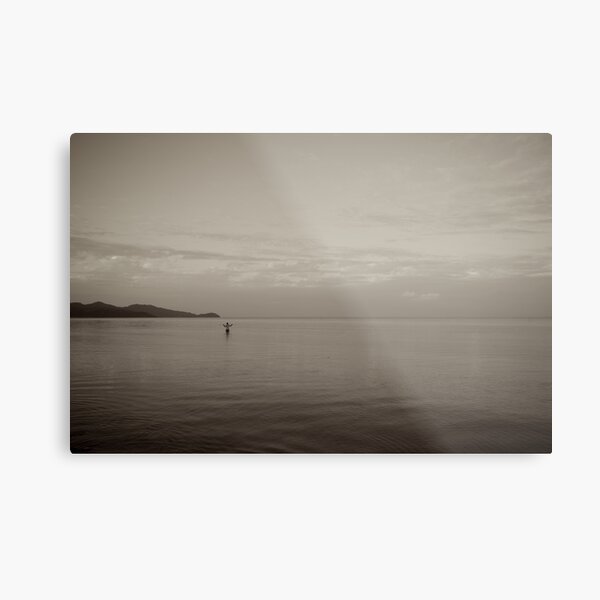 Waiting for Inspiration Metal Print