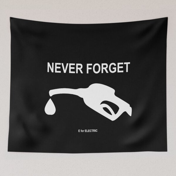 Item preview, Never forget refueling anti electric mobile gift designed and sold by redshirtz.