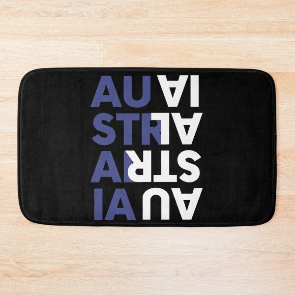 Item preview, Australia is the right way up no matter what side of the world you travel. designed and sold by Michelle  Brewster.