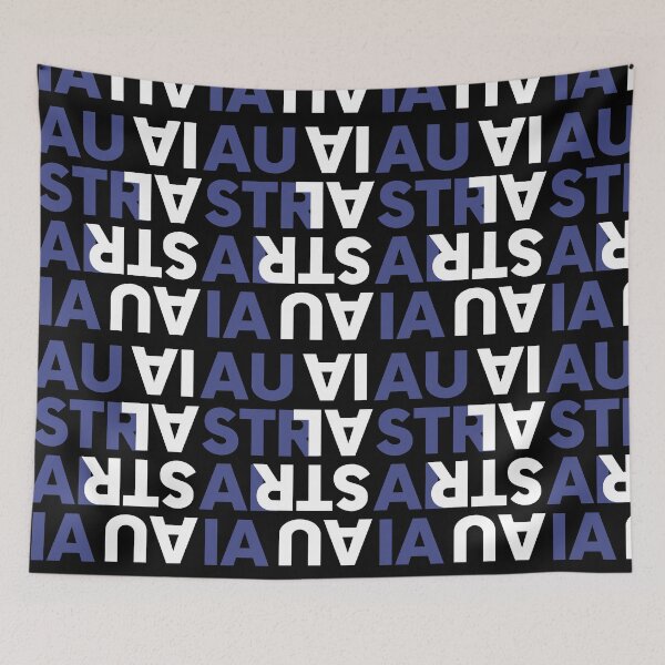 Item preview, Australia is the right way up no matter what side of the world you travel. designed and sold by Michelle  Brewster.