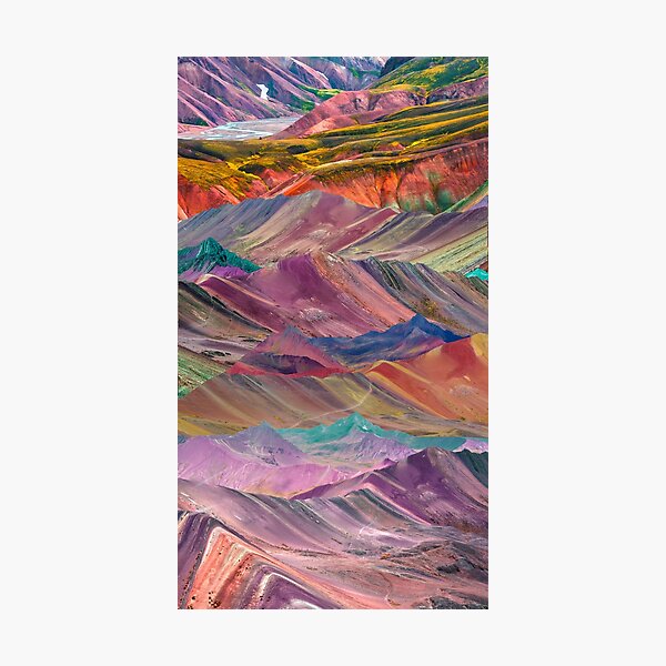Item preview, Funky mountain designed and sold by Rosie Sayers.
